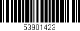Código de barras (EAN, GTIN, SKU, ISBN): '53901423'