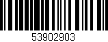 Código de barras (EAN, GTIN, SKU, ISBN): '53902903'