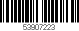 Código de barras (EAN, GTIN, SKU, ISBN): '53907223'