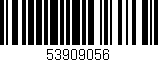 Código de barras (EAN, GTIN, SKU, ISBN): '53909056'