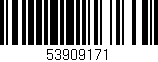 Código de barras (EAN, GTIN, SKU, ISBN): '53909171'