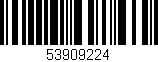 Código de barras (EAN, GTIN, SKU, ISBN): '53909224'
