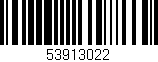 Código de barras (EAN, GTIN, SKU, ISBN): '53913022'
