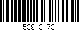 Código de barras (EAN, GTIN, SKU, ISBN): '53913173'