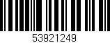 Código de barras (EAN, GTIN, SKU, ISBN): '53921249'