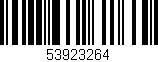 Código de barras (EAN, GTIN, SKU, ISBN): '53923264'
