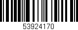 Código de barras (EAN, GTIN, SKU, ISBN): '53924170'