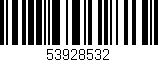 Código de barras (EAN, GTIN, SKU, ISBN): '53928532'
