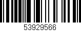 Código de barras (EAN, GTIN, SKU, ISBN): '53929566'