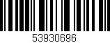 Código de barras (EAN, GTIN, SKU, ISBN): '53930696'