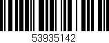 Código de barras (EAN, GTIN, SKU, ISBN): '53935142'