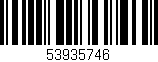 Código de barras (EAN, GTIN, SKU, ISBN): '53935746'