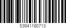 Código de barras (EAN, GTIN, SKU, ISBN): '53941180713'