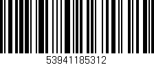 Código de barras (EAN, GTIN, SKU, ISBN): '53941185312'