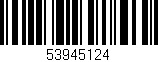 Código de barras (EAN, GTIN, SKU, ISBN): '53945124'