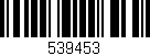 Código de barras (EAN, GTIN, SKU, ISBN): '539453'