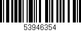 Código de barras (EAN, GTIN, SKU, ISBN): '53946354'