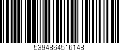 Código de barras (EAN, GTIN, SKU, ISBN): '5394864516148'