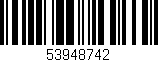 Código de barras (EAN, GTIN, SKU, ISBN): '53948742'
