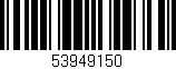 Código de barras (EAN, GTIN, SKU, ISBN): '53949150'