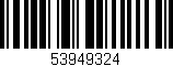 Código de barras (EAN, GTIN, SKU, ISBN): '53949324'