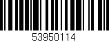 Código de barras (EAN, GTIN, SKU, ISBN): '53950114'