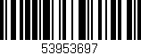 Código de barras (EAN, GTIN, SKU, ISBN): '53953697'