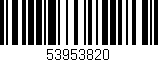 Código de barras (EAN, GTIN, SKU, ISBN): '53953820'