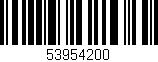 Código de barras (EAN, GTIN, SKU, ISBN): '53954200'