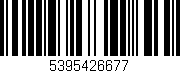 Código de barras (EAN, GTIN, SKU, ISBN): '5395426677'