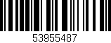 Código de barras (EAN, GTIN, SKU, ISBN): '53955487'