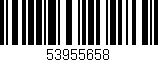 Código de barras (EAN, GTIN, SKU, ISBN): '53955658'