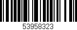 Código de barras (EAN, GTIN, SKU, ISBN): '53958323'
