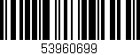 Código de barras (EAN, GTIN, SKU, ISBN): '53960699'