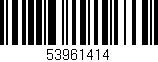 Código de barras (EAN, GTIN, SKU, ISBN): '53961414'