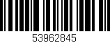 Código de barras (EAN, GTIN, SKU, ISBN): '53962845'