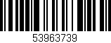 Código de barras (EAN, GTIN, SKU, ISBN): '53963739'