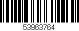 Código de barras (EAN, GTIN, SKU, ISBN): '53963764'