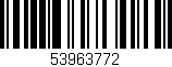 Código de barras (EAN, GTIN, SKU, ISBN): '53963772'