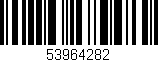 Código de barras (EAN, GTIN, SKU, ISBN): '53964282'