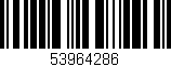 Código de barras (EAN, GTIN, SKU, ISBN): '53964286'
