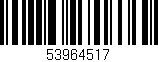 Código de barras (EAN, GTIN, SKU, ISBN): '53964517'