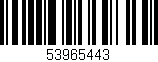 Código de barras (EAN, GTIN, SKU, ISBN): '53965443'