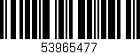 Código de barras (EAN, GTIN, SKU, ISBN): '53965477'