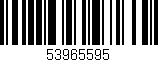 Código de barras (EAN, GTIN, SKU, ISBN): '53965595'