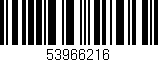 Código de barras (EAN, GTIN, SKU, ISBN): '53966216'
