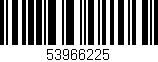 Código de barras (EAN, GTIN, SKU, ISBN): '53966225'