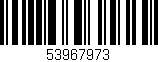 Código de barras (EAN, GTIN, SKU, ISBN): '53967973'