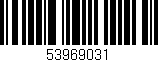 Código de barras (EAN, GTIN, SKU, ISBN): '53969031'