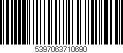 Código de barras (EAN, GTIN, SKU, ISBN): '5397063710690'